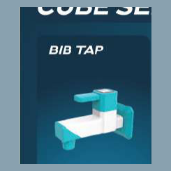 Cube Bib Tap